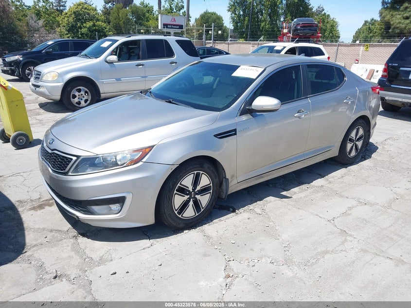2013 Kia Optima VIN KNAGM4AD9D5061607 IAAI salvage auction — NORMAL WEAR, Clear - Dealer Only (California), sold $450 on 2026-07-06 (photo 2)
