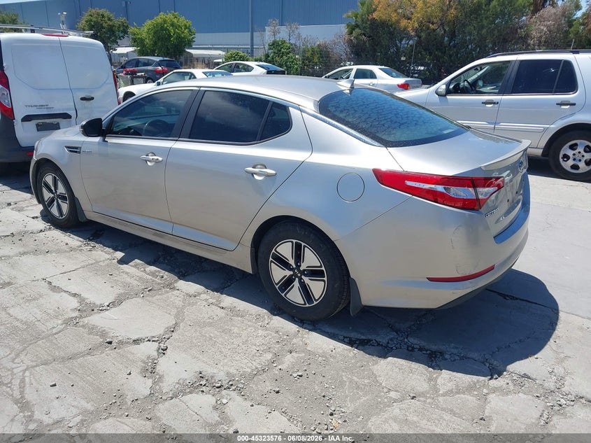 2013 Kia Optima VIN KNAGM4AD9D5061607 IAAI salvage auction — NORMAL WEAR, Clear - Dealer Only (California), sold $450 on 2026-07-06 (photo 3)