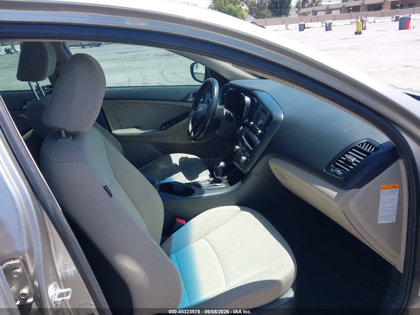 2013 Kia Optima VIN KNAGM4AD9D5061607 IAAI salvage auction — NORMAL WEAR, Clear - Dealer Only (California), sold $450 on 2026-07-06 (photo 5)
