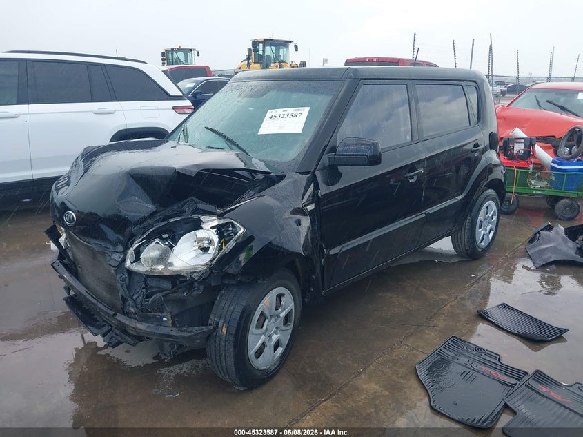 2012 Kia Soul VIN KNDJT2A50C7747546 IAAI salvage auction — FRONT END, Salvage Title, sold $375 on 2026-07-14 (photo 2)