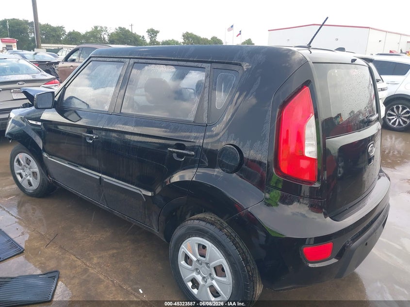 2012 Kia Soul VIN KNDJT2A50C7747546 IAAI salvage auction — FRONT END, Salvage Title, sold $375 on 2026-07-14 (photo 3)