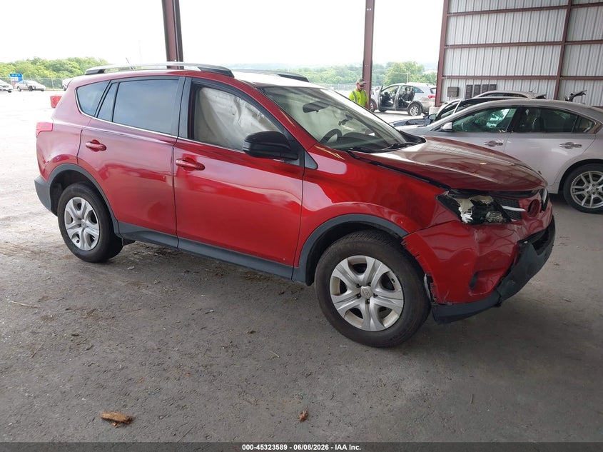 2015 Toyota Rav 4 VIN JTMBFREV6FJ019090 IAAI salvage auction — FRONT END, Salvage (Missouri), sold $3,700 on 2026-07-09 (photo 1)