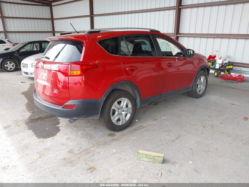 2015 Toyota Rav 4 VIN JTMBFREV6FJ019090 IAAI salvage auction — FRONT END, Salvage (Missouri), sold $3,700 on 2026-07-09 (photo 4)