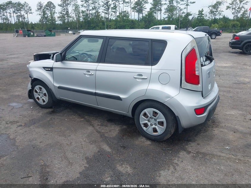 2013 Kia Soul VIN KNDJT2A53D7768408 IAAI salvage auction — FRONT END, Salvage Title, sold $25 on 2026-07-07 (photo 3)