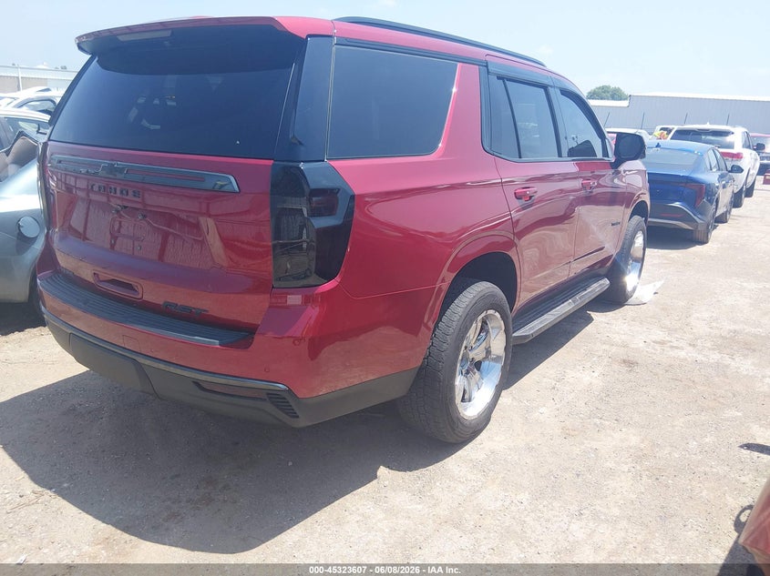 2021 Chevrolet Tahoe VIN 1GNSKRKTXMR305237 IAAI salvage auction — FRONT END, Salvage Title, sold $26,500 on 2026-07-29 (photo 4)