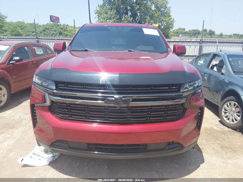 2021 Chevrolet Tahoe VIN 1GNSKRKTXMR305237 IAAI salvage auction — FRONT END, Salvage Title, sold $26,500 on 2026-07-29 (photo 6)