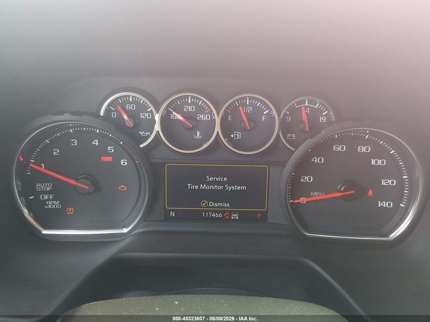 2021 Chevrolet Tahoe VIN 1GNSKRKTXMR305237 IAAI salvage auction — FRONT END, Salvage Title, sold $26,500 on 2026-07-29 (photo 7)