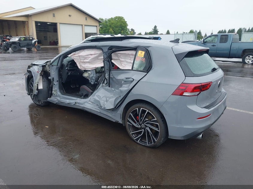 2024 Volkswagen Golf gti VIN WVWVA7CD5RW161822 IAAI salvage auction — SIDE, Salvage Title, sold $4,750 on 2026-07-28 (photo 3)