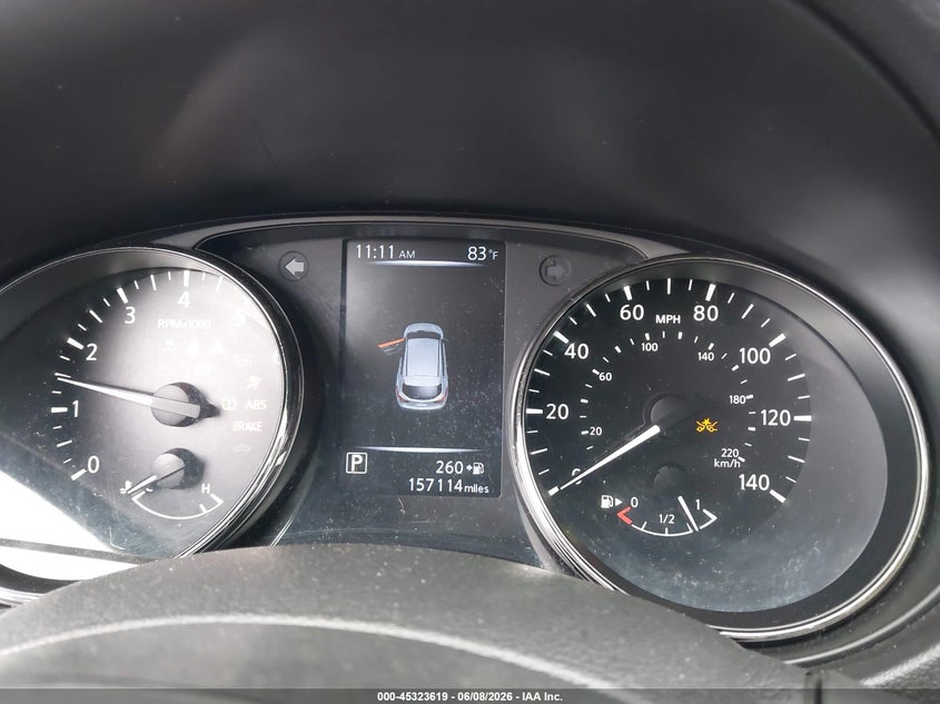2018 Nissan Rogue VIN JN1BJ1CP7JW190224 IAAI salvage auction — FRONT END, Salvage Title, sold $800 on 2026-07-15 (photo 7)