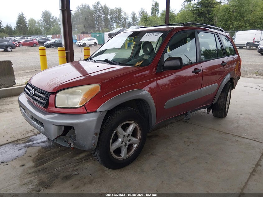 2003 Toyota Rav4 VIN JTEHH20V130229192 IAAI salvage auction — FRONT & REAR, Bill Of Sale (Washington), sold $1,150 on 2026-07-08 (photo 2)