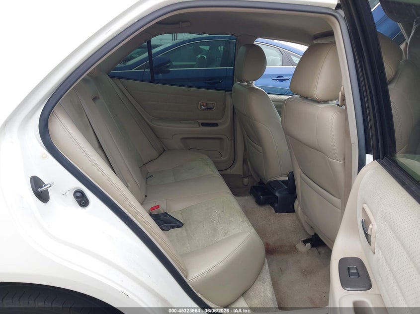2001 Lexus Is VIN JTHBD182110026552 IAAI salvage auction — NORMAL WEAR, Salvage (California), sold $425 on 2026-07-09 (photo 8)