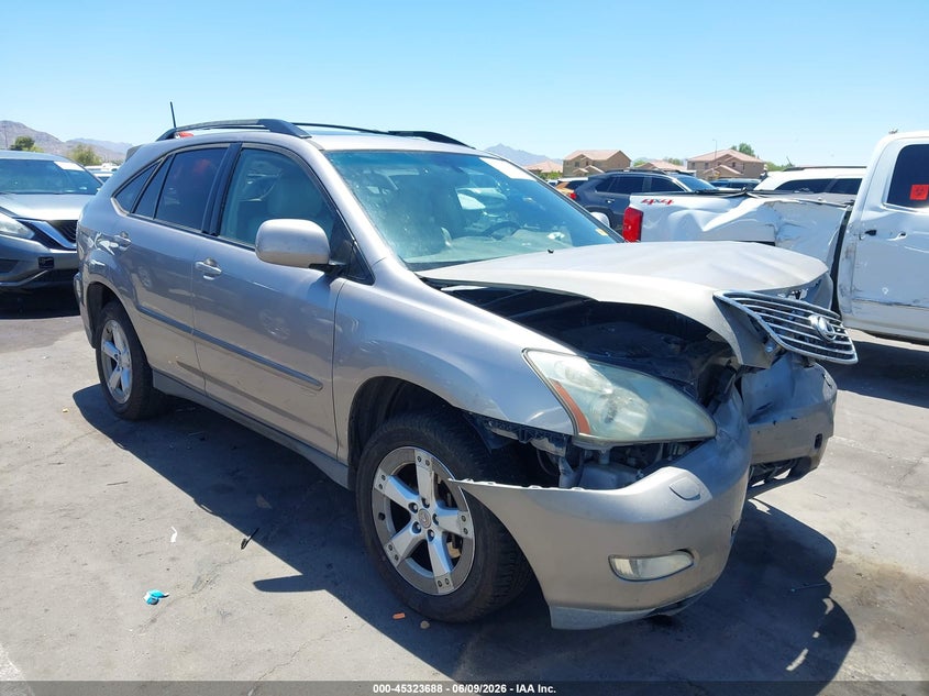 2005 Lexus Rx 330 VIN JTJHA31U850094779 IAAI salvage auction — FRONT END, Salvage (Arizona), sold $450 on 2026-07-21 (photo 1)