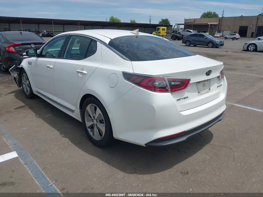 2016 Kia Optima VIN KNAGN4AD4G5093379 IAAI salvage auction — FRONT END, Salvage Title, sold $1,400 on 2026-07-15 (photo 3)