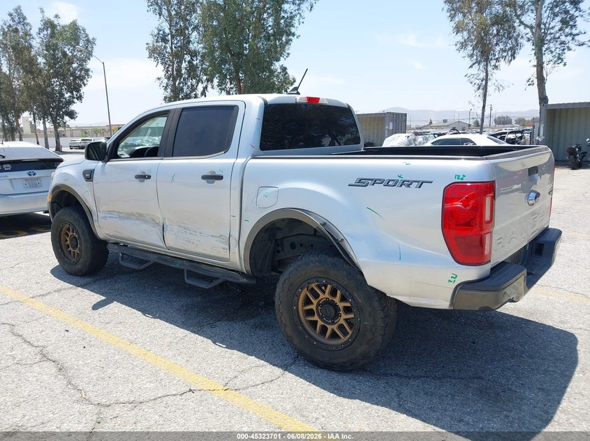 2019 Ford Ranger VIN 1FTER4EHXKLA15740 IAAI salvage auction — LEFT & RIGHT, Salvage (California), sold $7,900 on 2026-07-28 (photo 3)