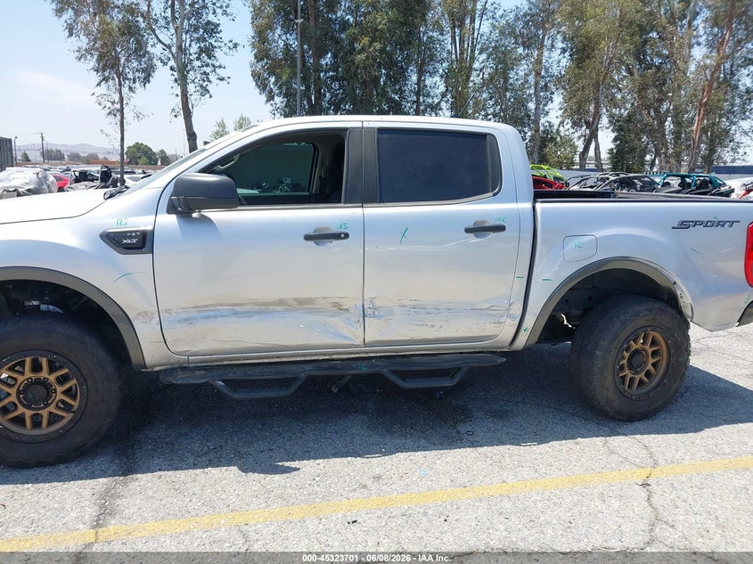 2019 Ford Ranger VIN 1FTER4EHXKLA15740 IAAI salvage auction — LEFT & RIGHT, Salvage (California), sold $7,900 on 2026-07-28 (photo 6)