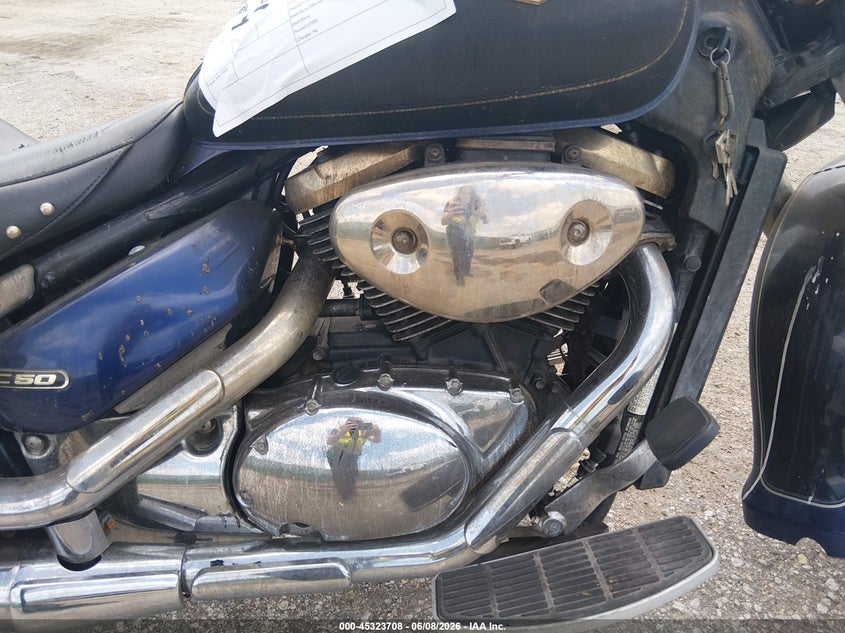 2005 Suzuki C50 VIN JS1VS55A352100517 IAAI salvage auction — TOTAL BURN, Salvage (Kansas), sold $25 on 2026-07-10 (photo 9)