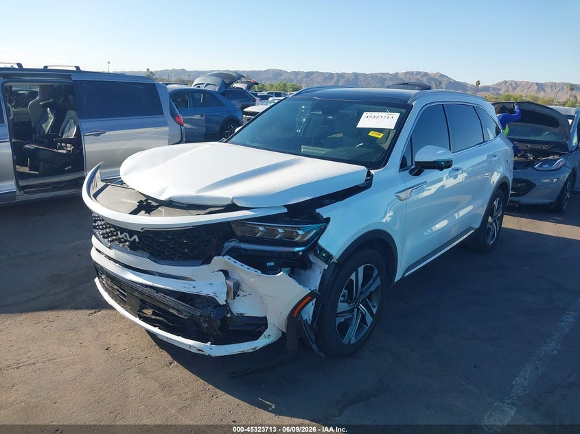 2024 Kia Sorento VIN KNDRMDLH2R5247248 IAAI salvage auction — LEFT FRONT, Salvage Title, sold $13,500 on 2026-07-07 (photo 2)