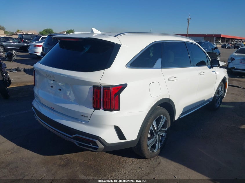 2024 Kia Sorento VIN KNDRMDLH2R5247248 IAAI salvage auction — LEFT FRONT, Salvage Title, sold $13,500 on 2026-07-07 (photo 4)