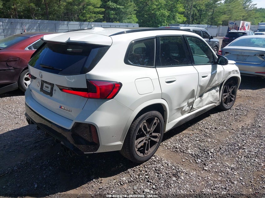 2025 BMW X1 VIN WBX13EF08S5341820 IAAI salvage auction — SIDE, Salvage Title, sold $12,700 on 2026-07-15 (photo 4)