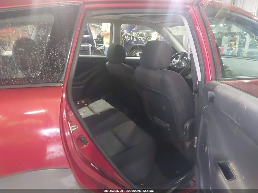 2003 Pontiac Vibe VIN 5Y2SL62853Z467209 IAAI salvage auction — REAR END, Clear (Indiana), sold $525 on 2026-07-17 (photo 8)