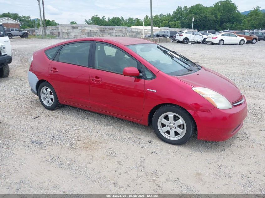 2007 Toyota Prius VIN JTDKB20U873263136 IAAI salvage auction — NORMAL WEAR, Clear (North Carolina), sold $575 on 2026-07-17 (photo 1)