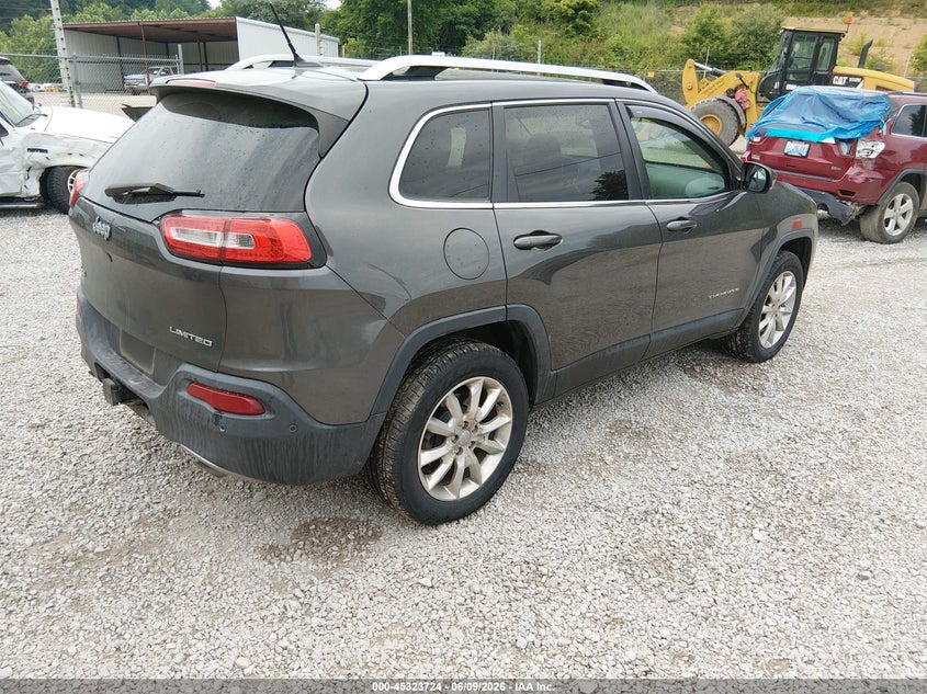 2014 Jeep Cherokee VIN 1C4PJMDS3EW174535 IAAI salvage auction — FRONT END, Salvage Title, sold $400 on 2026-08-21 (photo 4)