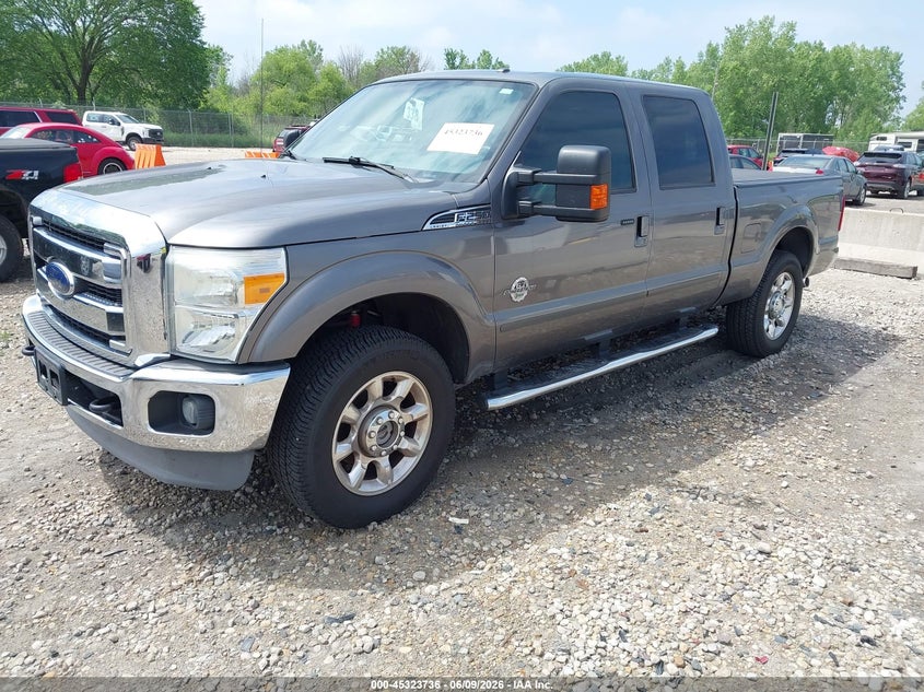 2013 Ford F250 VIN 1FT7W2BT9DEA63574 IAAI salvage auction — NORMAL WEAR, Salvage Title, sold $6,950 on 2026-07-09 (photo 2)