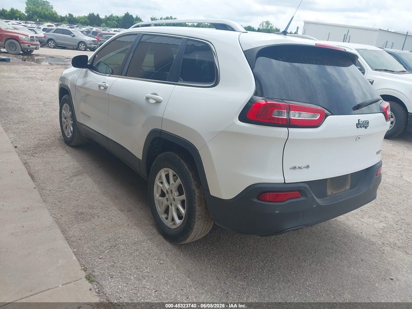 2018 Jeep Cherokee VIN 1C4PJMCB5JD528451 IAAI salvage auction — NORMAL WEAR, Sf97 (Oklahoma), sold $9,000 on 2026-08-03 (photo 3)
