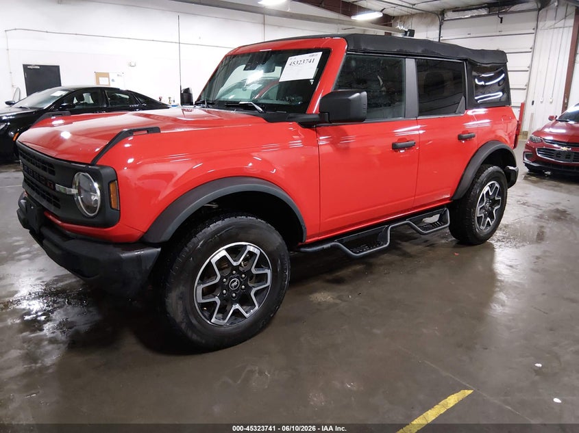 2023 Ford Bronco VIN 1FMDE5BH5PLA98725 IAAI salvage auction — ROOF, Salvage (Iowa), sold $15,800 on 2026-07-28 (photo 2)