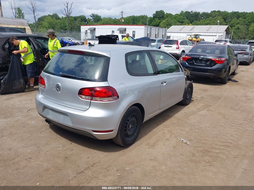 2013 Volkswagen Golf VIN WVWBB7AJ7DW121047 IAAI salvage auction — FRONT END, Salvage - Greater Than 75% (Maryland), sold $975 on 2026-08-11 (photo 4)