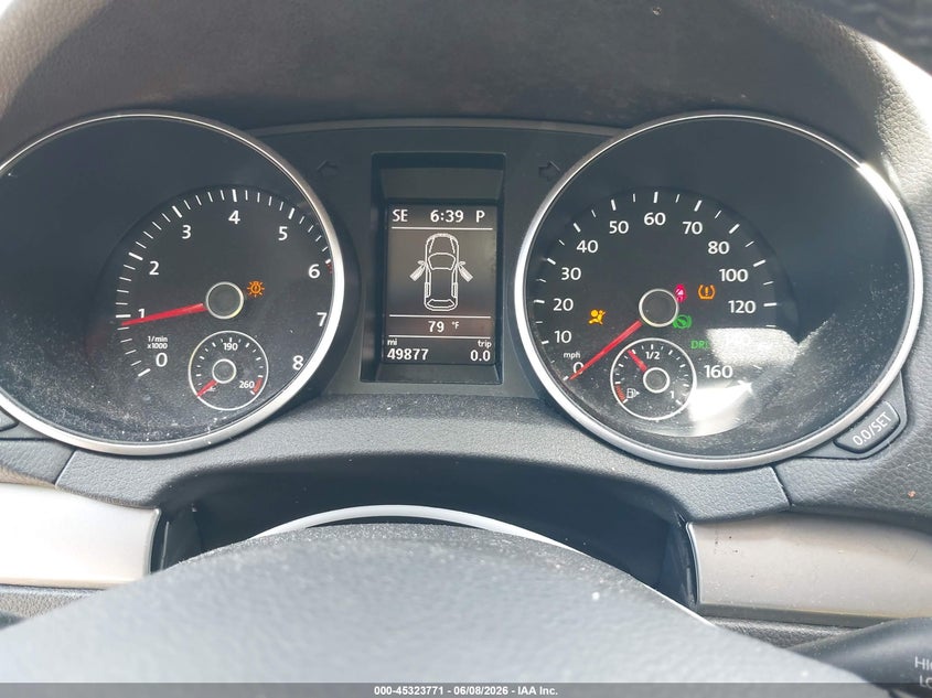 2013 Volkswagen Golf VIN WVWBB7AJ7DW121047 IAAI salvage auction — FRONT END, Salvage - Greater Than 75% (Maryland), sold $975 on 2026-08-11 (photo 7)