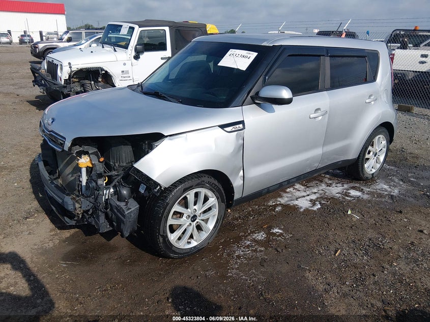 2018 Kia Soul VIN KNDJP3A5XJ7598148 IAAI salvage auction — FRONT & REAR, Clear (Arkansas), sold $2,250 on 2026-07-22 (photo 2)