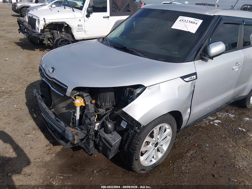 2018 Kia Soul VIN KNDJP3A5XJ7598148 IAAI salvage auction — FRONT & REAR, Clear (Arkansas), sold $2,250 on 2026-07-22 (photo 6)