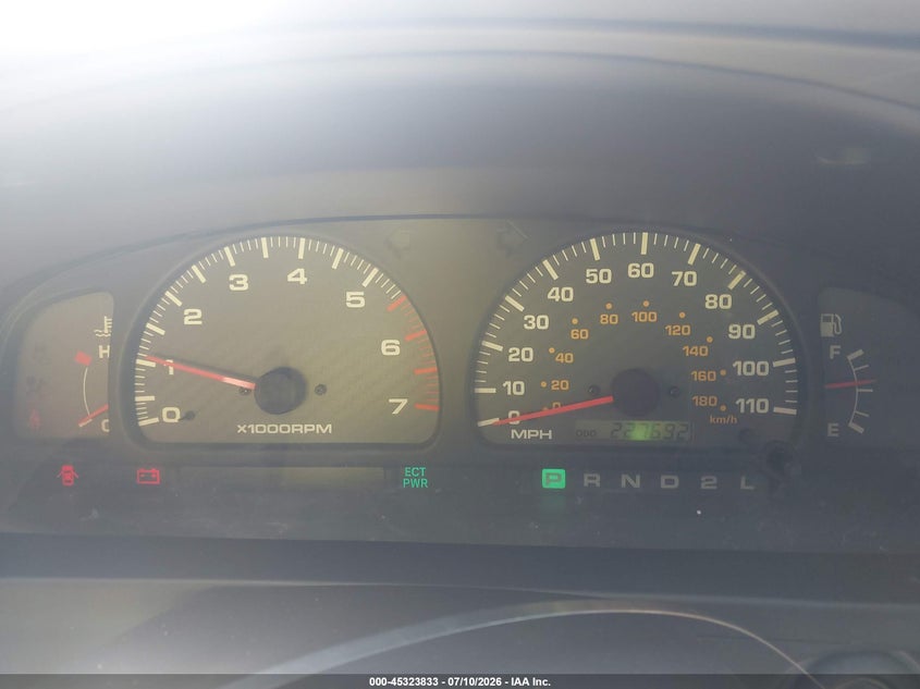 2001 Toyota 4runner VIN JT3GN86R710204739 IAAI salvage auction — NORMAL WEAR, Salvage Rebuilt (North Carolina), sold $1,450 on 2026-07-30 (photo 7)