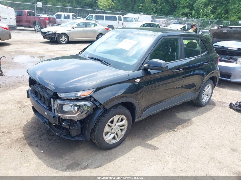 2023 Hyundai Venue VIN KMHRB8A30PU211299 IAAI salvage auction — RIGHT FRONT, Salvage - Greater Than 75% (Maryland), sold $2,050 on 2026-07-28 (photo 2)