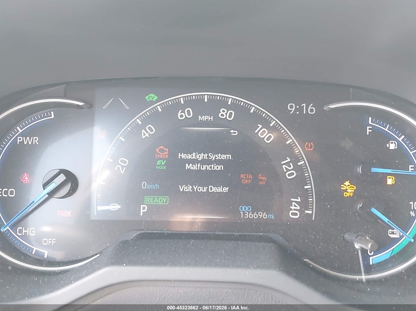 2021 Toyota Rav 4 VIN JTMAB3FVXMD025800 IAAI salvage auction — FRONT END, Salvage (Pennsylvania), sold $13,300 on 2026-07-07 (photo 7)