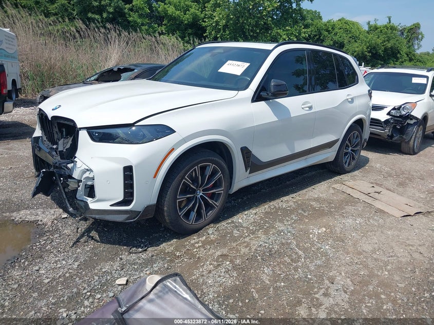 2025 BMW X5 VIN 5UX23EU01S9X24798 IAAI salvage auction — FRONT END, Salvage - 75% Or Less (Maryland), sold $42,500 on 2026-07-13 (photo 2)