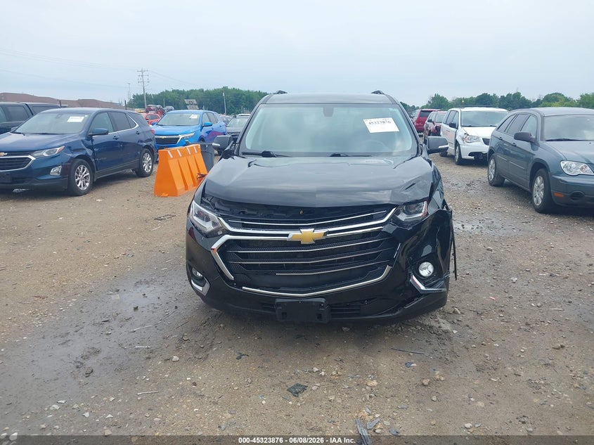 2020 Chevrolet Traverse VIN 1GNEVHKW6LJ187256 IAAI salvage auction — FRONT & REAR, Salvage Title, sold $2,900 on 2026-07-09 (photo 6)