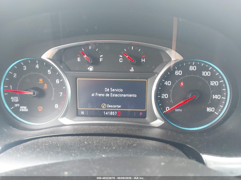 2020 Chevrolet Traverse VIN 1GNEVHKW6LJ187256 IAAI salvage auction — FRONT & REAR, Salvage Title, sold $2,900 on 2026-07-09 (photo 7)
