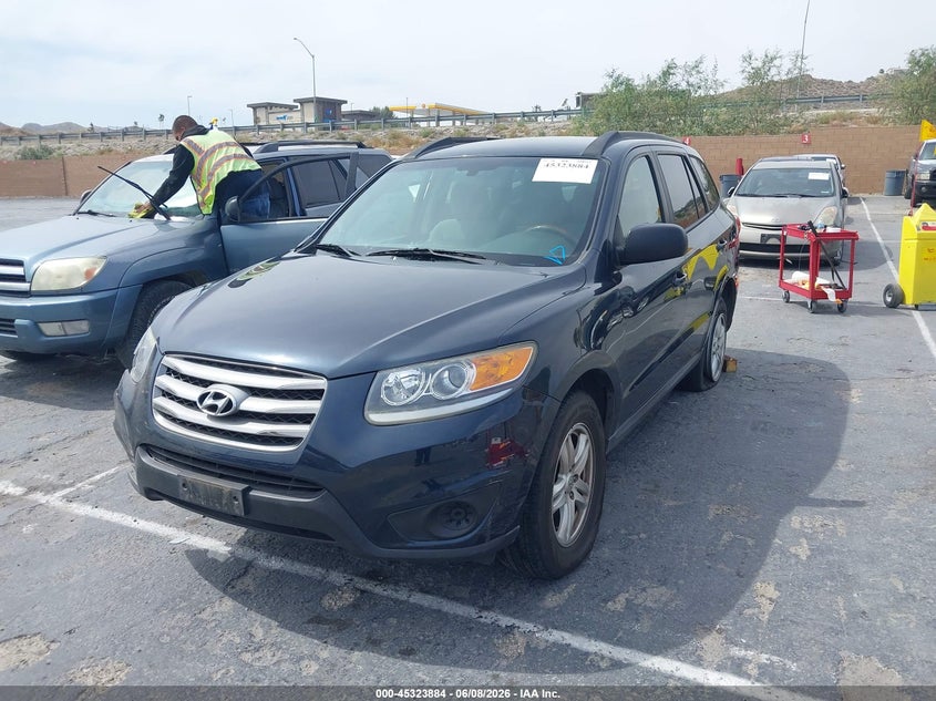 2012 Hyundai Santa fe VIN 5XYZG3AB2CG151666 IAAI salvage auction — RIGHT FRONT, Salvage Title, sold $1,100 on 2026-07-22 (photo 2)