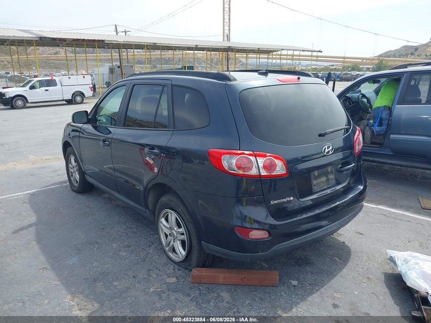 2012 Hyundai Santa fe VIN 5XYZG3AB2CG151666 IAAI salvage auction — RIGHT FRONT, Salvage Title, sold $1,100 on 2026-07-22 (photo 3)