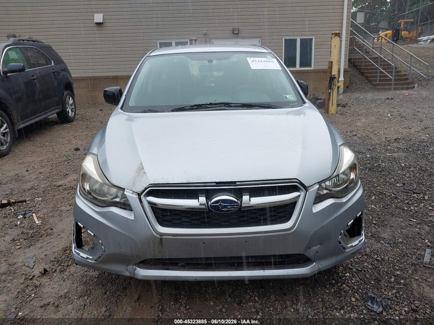 2013 Subaru Impreza VIN JF1GPAA62DH824288 IAAI salvage auction — NORMAL WEAR, Clear (Pennsylvania), sold $425 on 2026-07-14 (photo 6)