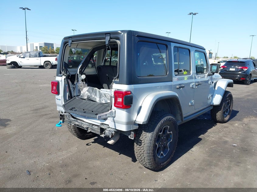 2023 Jeep Grand wagoneer VIN 1C4JJXR62PW700322 IAAI salvage auction — REAR END, Salvage Title, sold $11,600 on 2026-07-30 (photo 4)