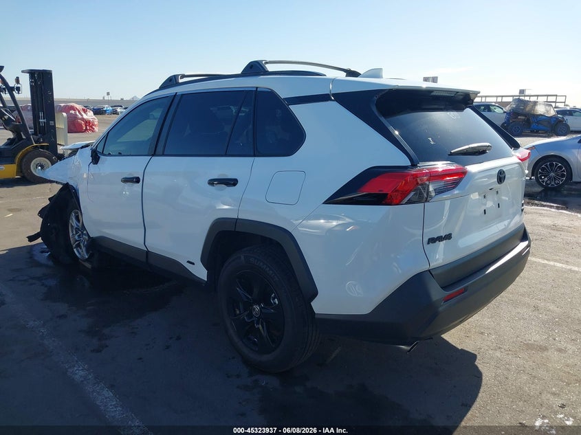 2023 Toyota Rav 4 VIN JTMRWRFV6PD195652 IAAI salvage auction — LEFT FRONT, Salvage Title, sold $9,100 on 2026-07-07 (photo 3)