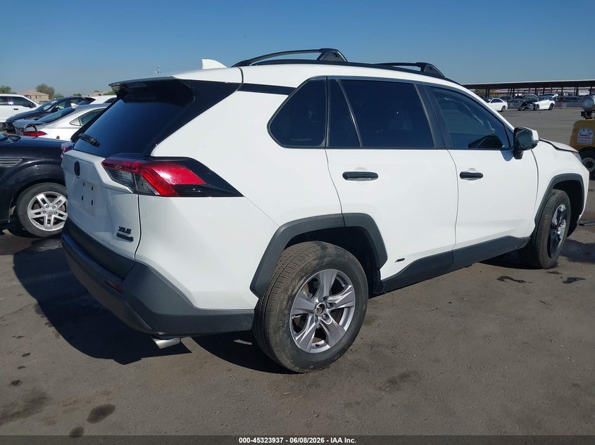 2023 Toyota Rav 4 VIN JTMRWRFV6PD195652 IAAI salvage auction — LEFT FRONT, Salvage Title, sold $9,100 on 2026-07-07 (photo 4)
