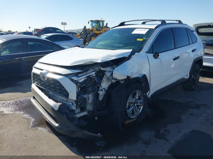 2023 Toyota Rav 4 VIN JTMRWRFV6PD195652 IAAI salvage auction — LEFT FRONT, Salvage Title, sold $9,100 on 2026-07-07 (photo 6)
