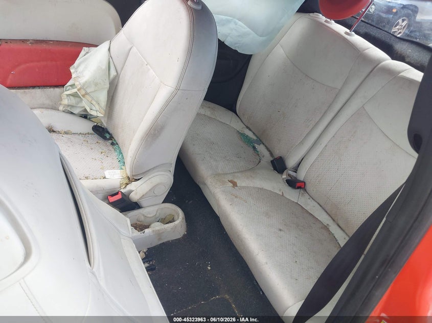 2013 Fiat 500 VIN 3C3CFFGE2DT604601 IAAI salvage auction — BIOHAZARD/CHEMICAL, Salvage Title, sold $150 on 2026-08-11 (photo 8)