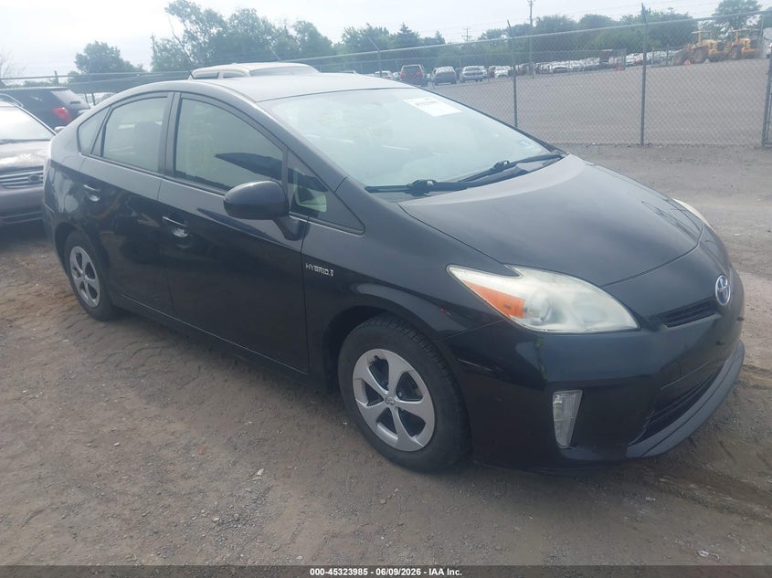 2013 Toyota Prius VIN JTDKN3DU7D5577805 IAAI salvage auction — NORMAL WEAR, Salvage Title, sold $1,750 on 2026-07-21 (photo 1)