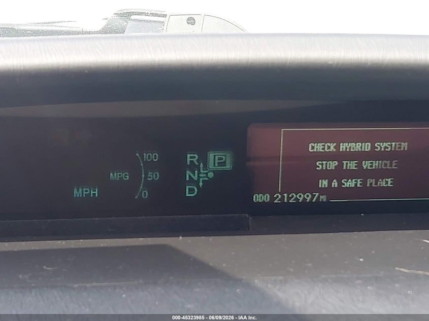 2013 Toyota Prius VIN JTDKN3DU7D5577805 IAAI salvage auction — NORMAL WEAR, Salvage Title, sold $1,750 on 2026-07-21 (photo 7)