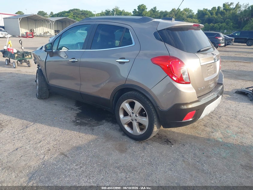 2015 Buick Encore VIN KL4CJASB3FB104441 IAAI salvage auction — FRONT END, Rebuildable (Florida), sold $525 on 2026-07-16 (photo 3)